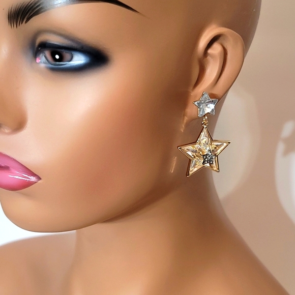 Betsey Johnson Celestial Drop Earrings - Picture 5 of 6